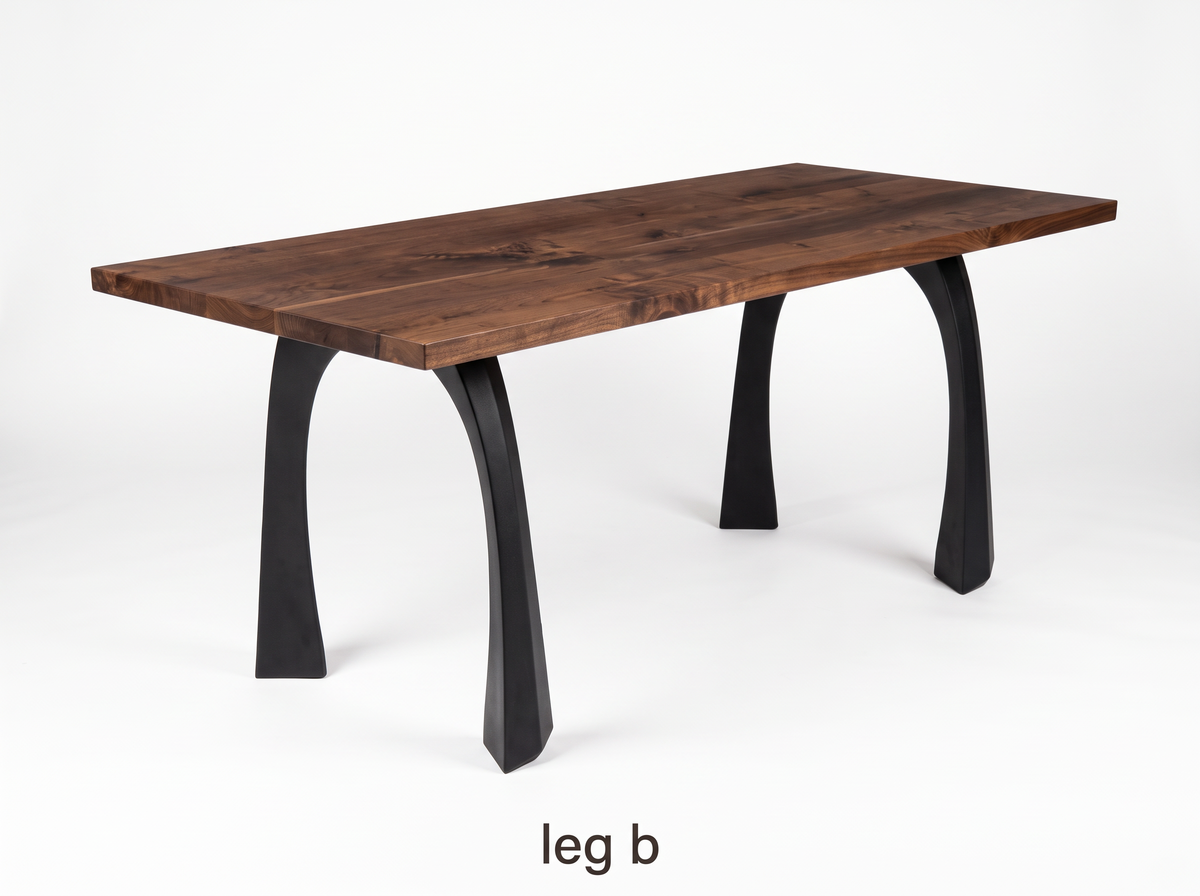 Solid Walnut Dining Table: 6 Size Options to Seat 4-10