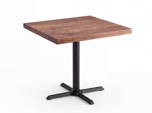 Solid Walnut Bistro Table: 24" or 30", Square or Round